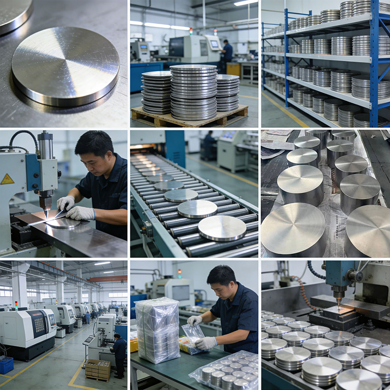 Titanium Sputtering Target High Purity for PVD Coating