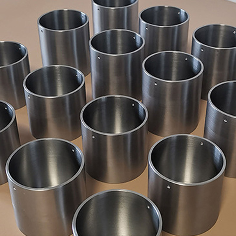 High Purity 99.95% Sintered Molybdenum Crucible for High-Temperature Vacuum Furnace